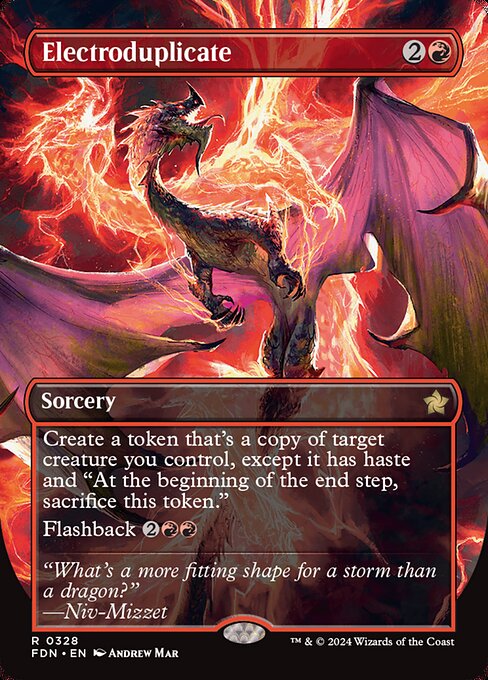 Electroduplicate - Foundations Rare Card