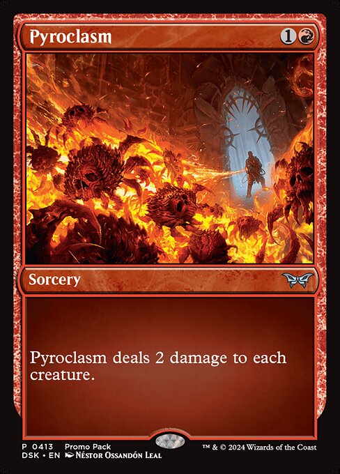 Pyroclasm - Duskmourn: House of Horror Uncommon Card