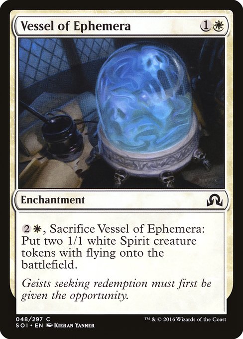 Vessel of Ephemera - Shadows over Innistrad Common Card