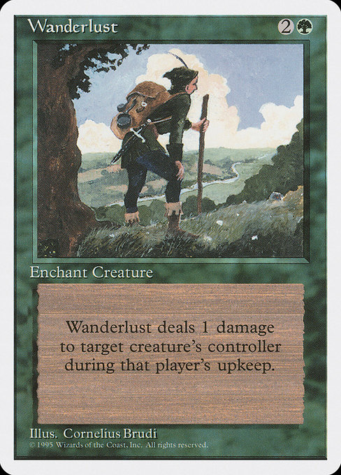 Wanderlust - Fourth Edition Uncommon Card