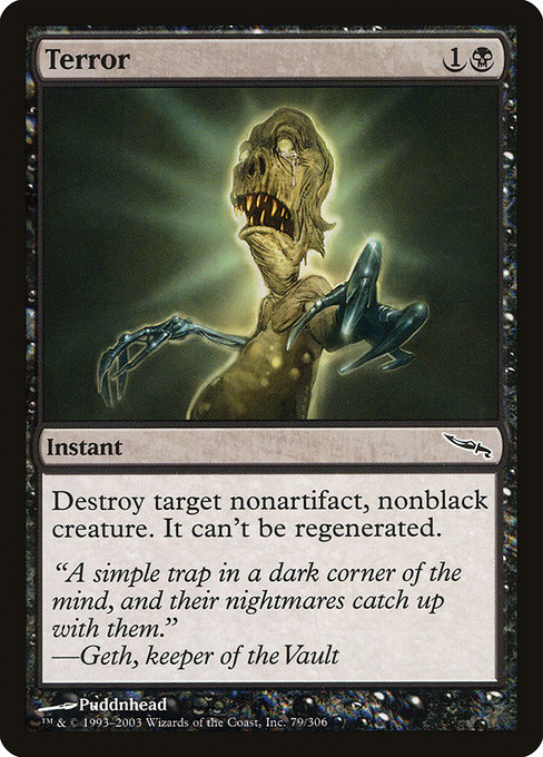 Terror - Mirrodin Common Card