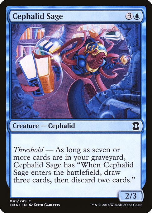 Cephalid Sage - Eternal Masters Common Card