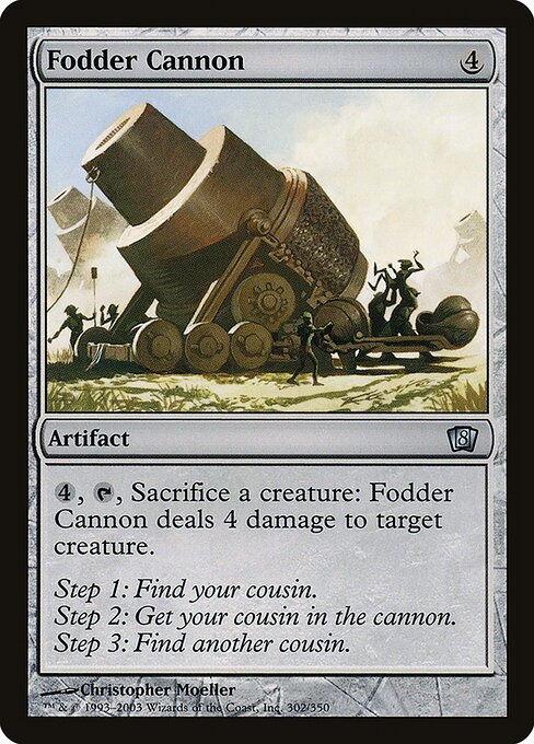 Fodder Cannon - Eighth Edition Uncommon Card