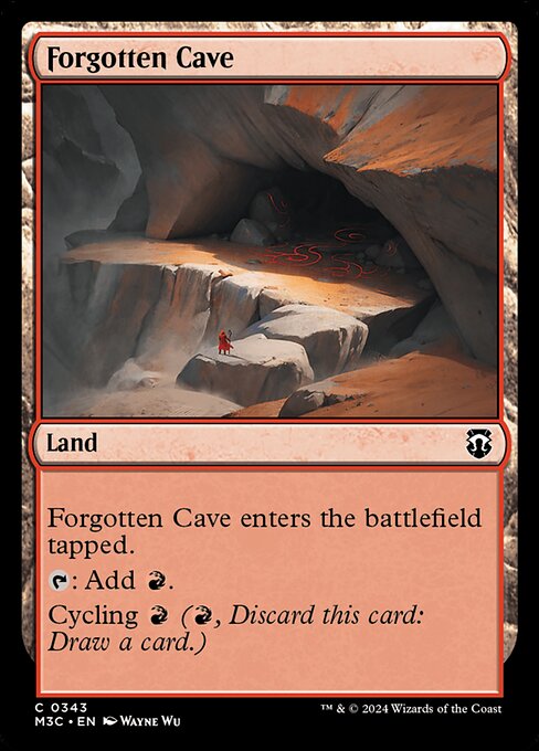 Forgotten Cave - Modern Horizons 3 Commander Common Card
