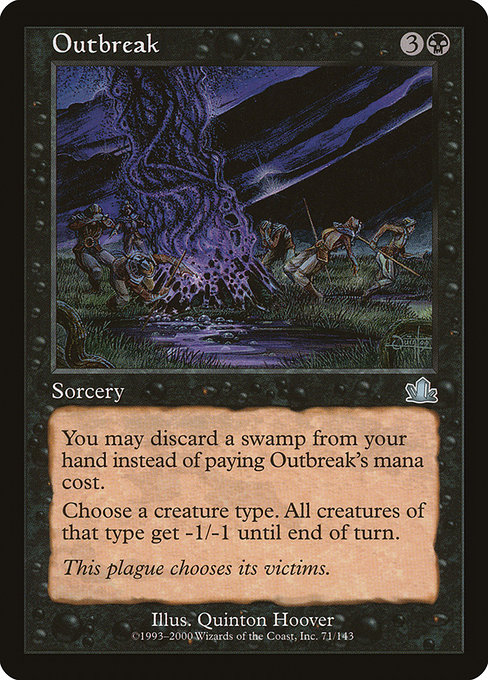 Outbreak - Prophecy Uncommon Card
