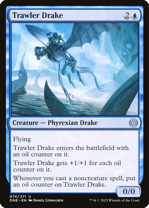 Trawler Drake - Phyrexia: All Will Be One Uncommon Card