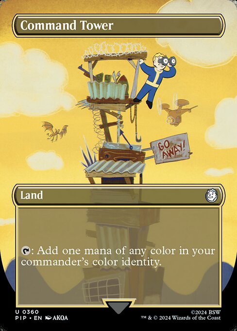 Command Tower - Fallout Uncommon Card