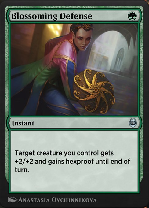 Blossoming Defense - Kaladesh Remastered Uncommon Card