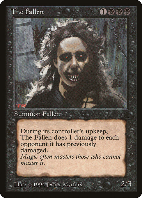 The Fallen - The Dark Uncommon Card