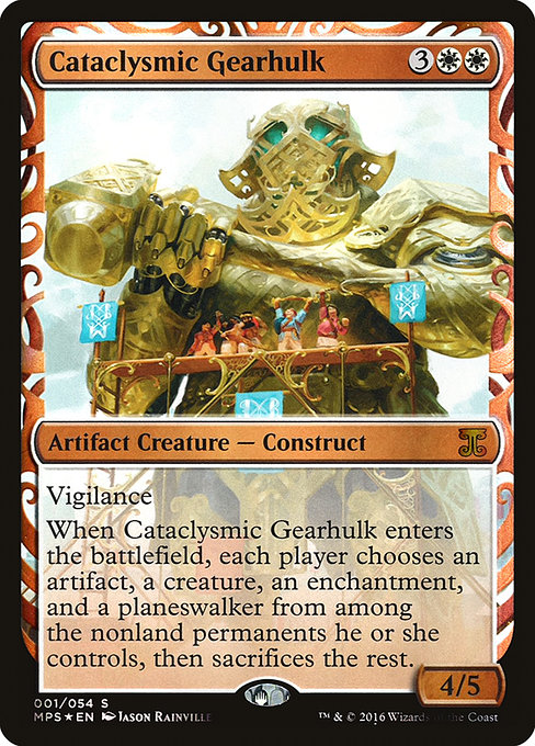 Cataclysmic Gearhulk - Kaladesh Inventions Special Card