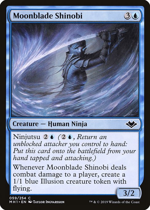 Moonblade Shinobi - Modern Horizons Common Card