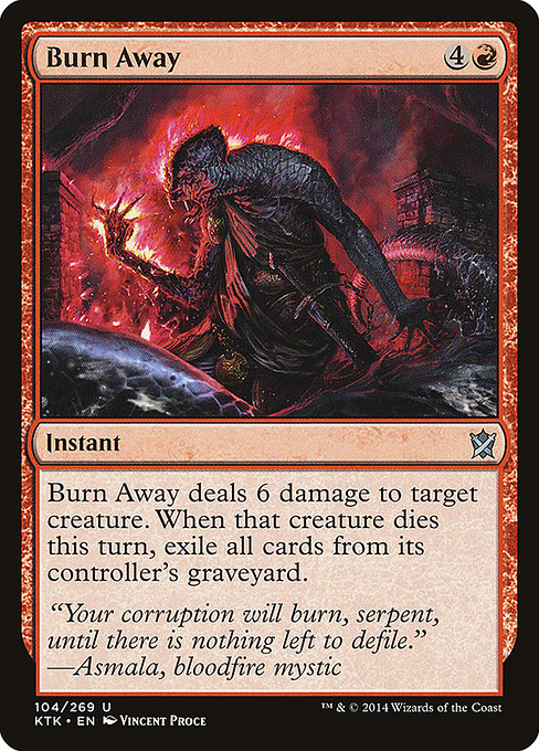 Burn Away - Khans of Tarkir Uncommon Card