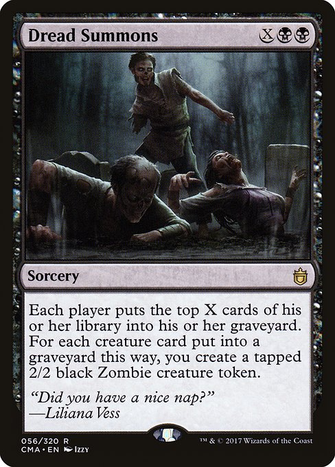 Dread Summons - Commander Anthology Rare Card