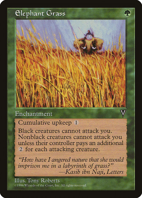 Elephant Grass - Visions Uncommon Card