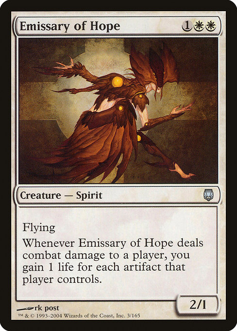 Emissary of Hope - Darksteel Uncommon Card