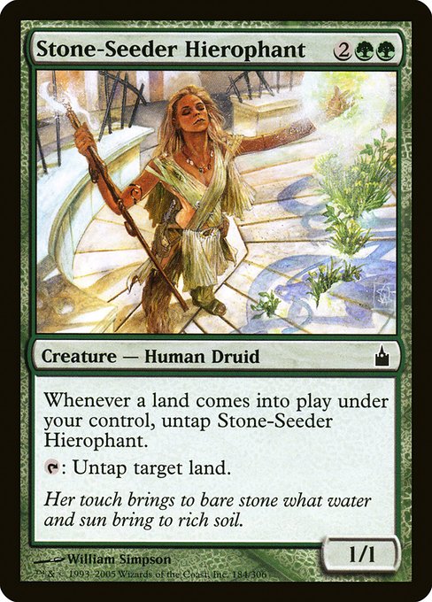 Stone-Seeder Hierophant - Ravnica: City of Guilds Common Card