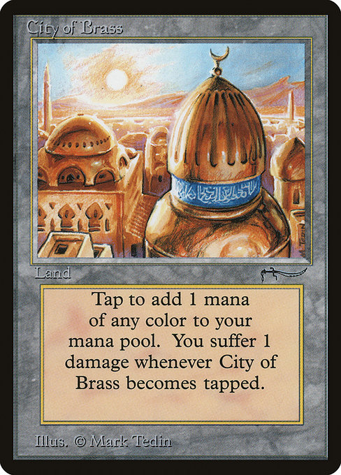City of Brass - Arabian Nights Uncommon Card