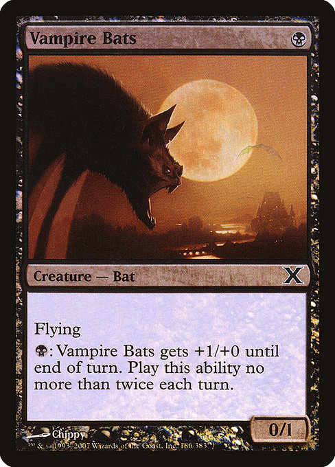 Vampire Bats - Tenth Edition Common Card