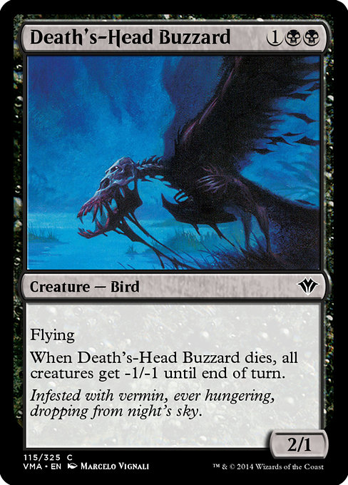 Death's-Head Buzzard - Vintage Masters Common Card