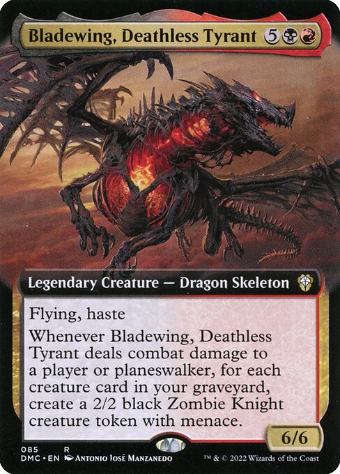 Bladewing, Deathless Tyrant - Dominaria United Commander Rare Card