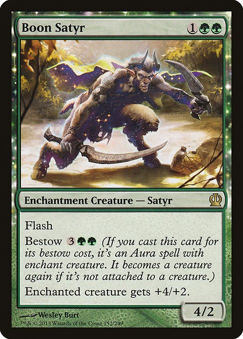 Boon Satyr - Theros Rare Card