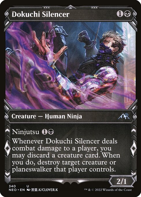 Dokuchi Silencer - Kamigawa: Neon Dynasty Uncommon Card