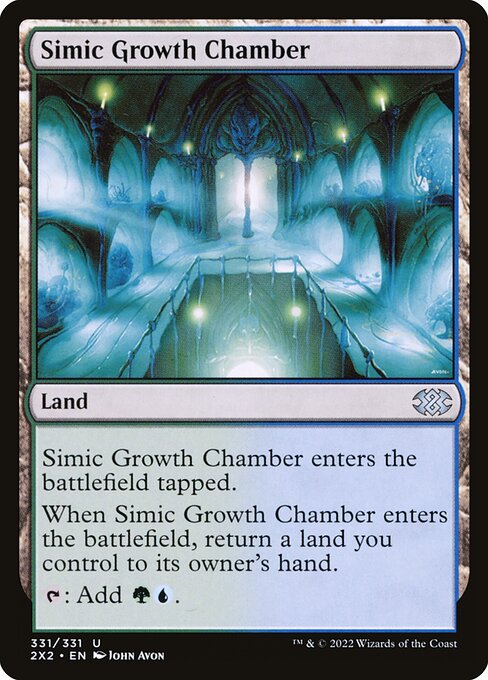 Simic Growth Chamber - Double Masters 2022 Uncommon Card