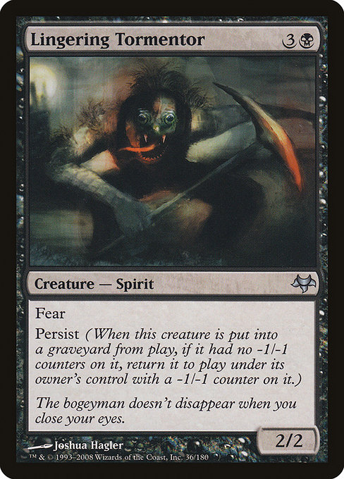 Lingering Tormentor - Eventide Uncommon Card