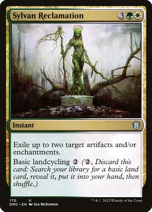 Sylvan Reclamation - Dominaria United Commander Uncommon Card