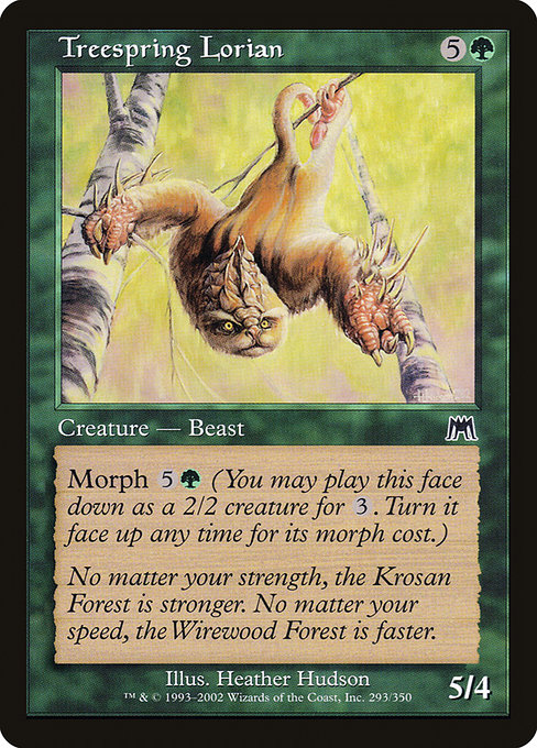 Treespring Lorian - Onslaught Common Card