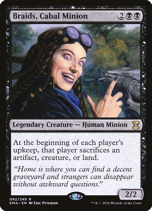 Braids, Cabal Minion - Eternal Masters Rare Card