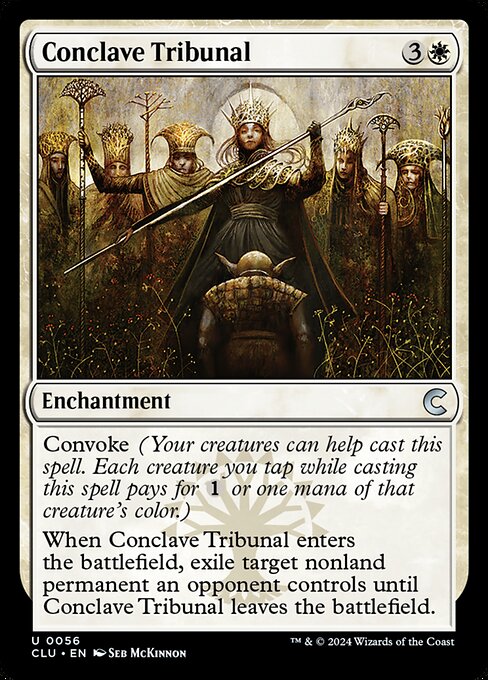 Conclave Tribunal - Ravnica: Clue Edition Uncommon Card
