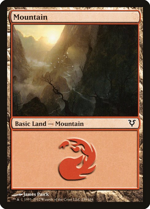Mountain - Avacyn Restored Common Card