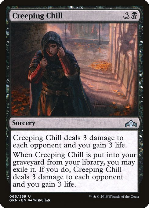 Creeping Chill - Guilds of Ravnica Uncommon Card