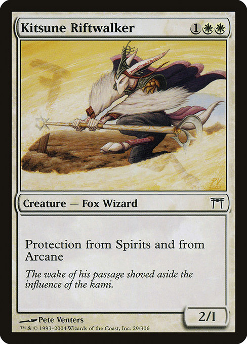 Kitsune Riftwalker - Champions of Kamigawa Common Card