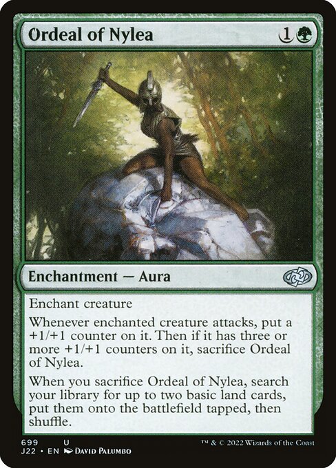 Ordeal of Nylea - Jumpstart 2022 Uncommon Card