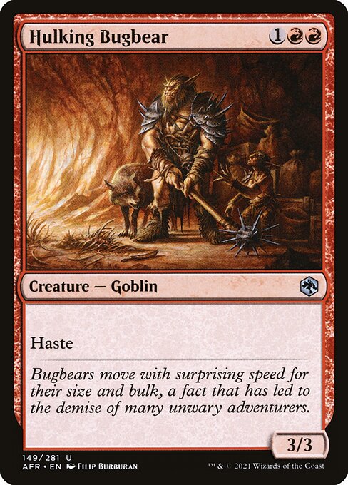 Hulking Bugbear - Adventures in the Forgotten Realms Uncommon Card