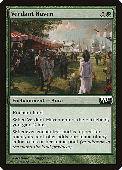 Verdant Haven - Magic 2014 Common Card