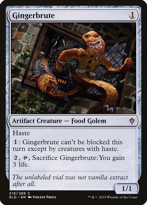Gingerbrute - Throne of Eldraine Common Card