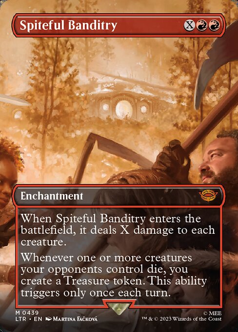 Spiteful Banditry - The Lord of the Rings: Tales of Middle-earth Mythic Card