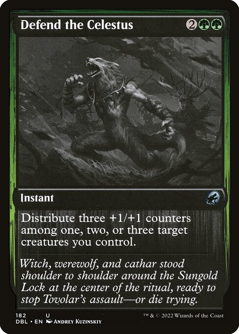 Defend the Celestus - Innistrad: Double Feature Uncommon Card