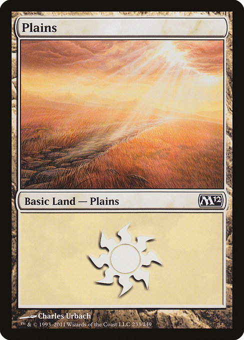 Plains - Magic 2012 Common Card