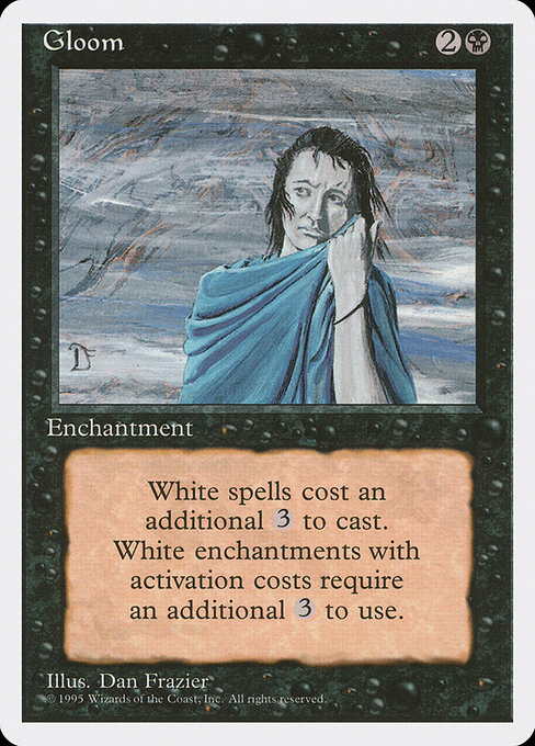 Gloom - Fourth Edition Uncommon Card