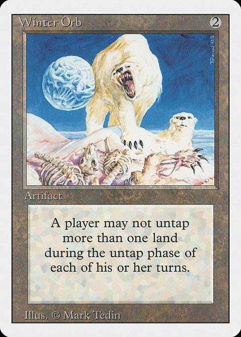Winter Orb - Revised Edition Rare Card