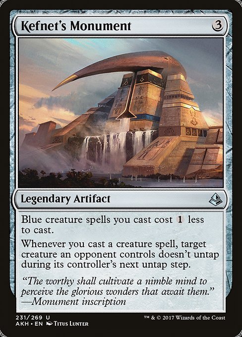 Kefnet's Monument - Amonkhet Uncommon Card