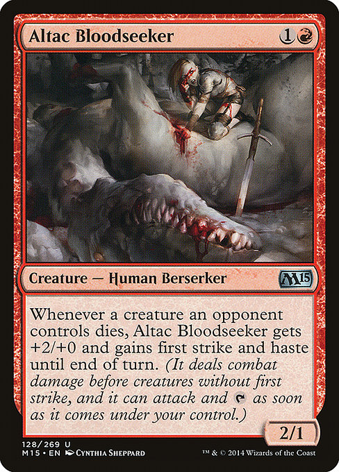 Altac Bloodseeker - Magic 2015 Uncommon Card