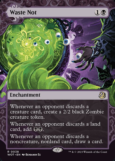 Waste Not - Wilds of Eldraine: Enchanting Tales Rare Card
