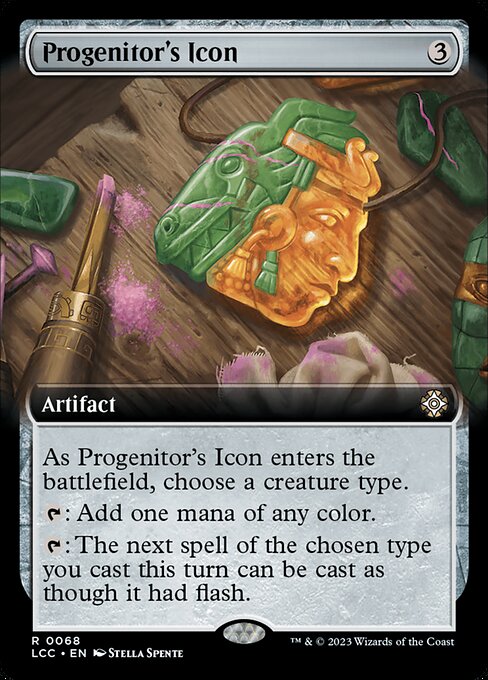 Progenitor's Icon - The Lost Caverns of Ixalan Commander Rare Card