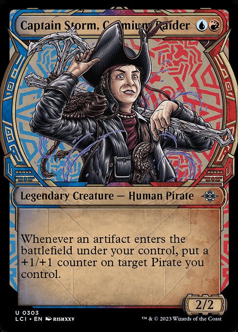 Captain Storm, Cosmium Raider - The Lost Caverns of Ixalan Uncommon Card