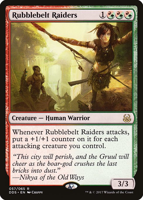 Rubblebelt Raiders - Duel Decks: Mind vs. Might Rare Card
